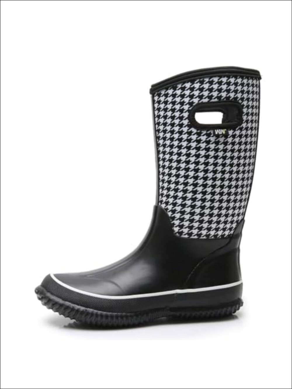 Women's Waterproof Insulated Neoprene Rubber Mid Calf Rain Boots
